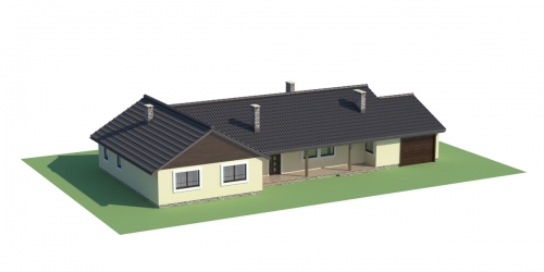 Projekt domu DM-5544 - model