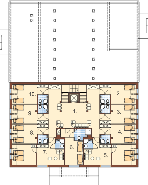 Projekt K-55 - rzut