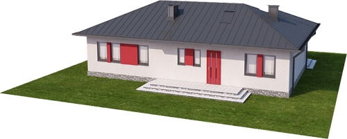 Projekt domu DM-6087 N - model