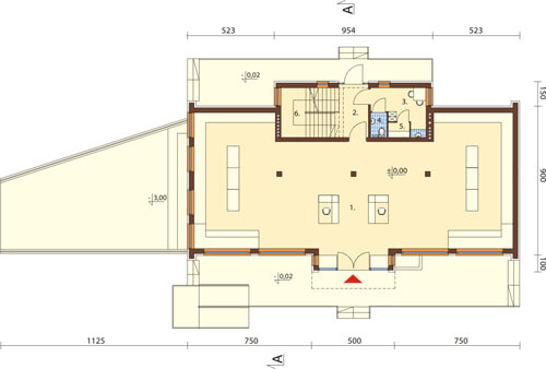 Projekt LK-06B - rzut