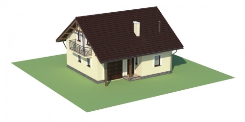Projekt domu DM-6197 - model