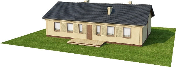 Projekt domu DM-6291 N - model