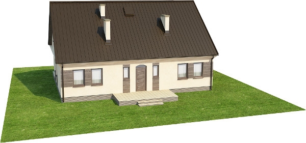 Projekt domu DM-6297 N - model