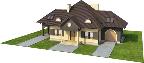 Projekt domu DM-5562 - model