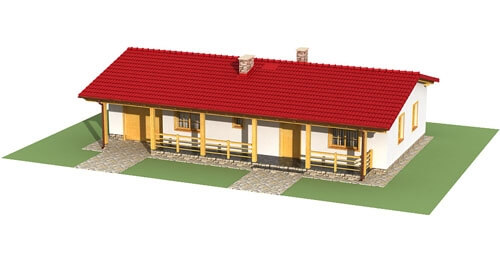 Projekt domu DM-6307 - model