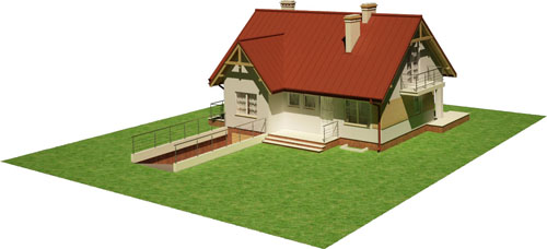 Projekt domu DM-6241 - model