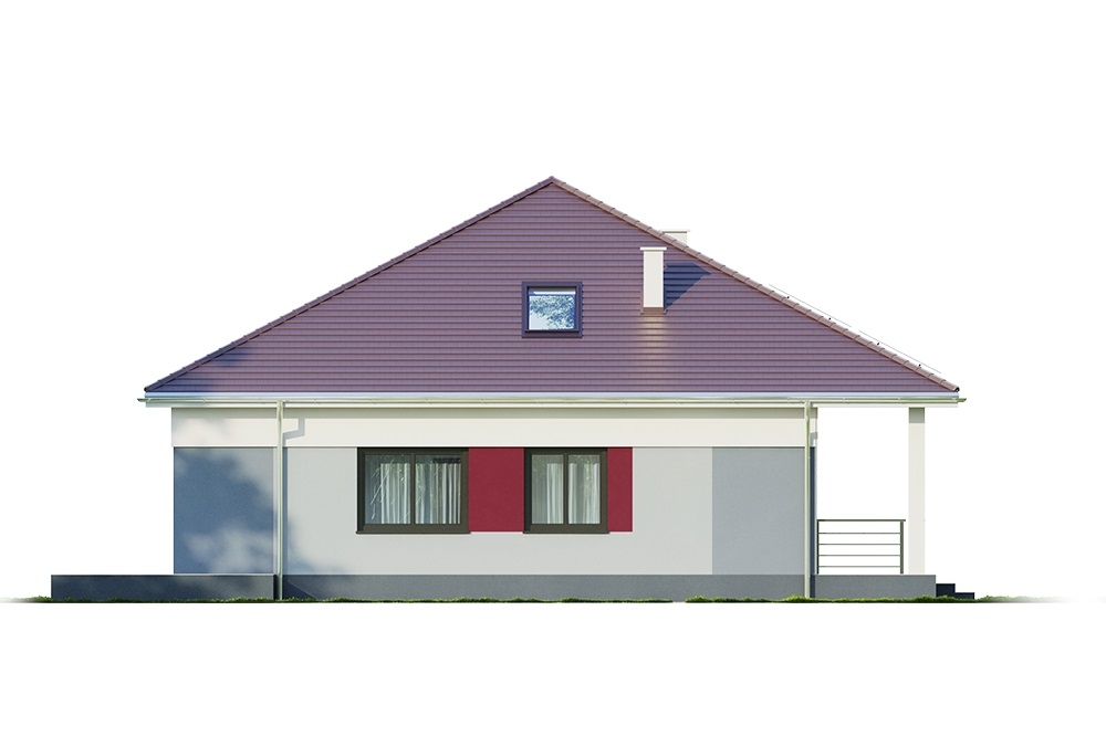 Projekt domu DM-6685 - elewacja
