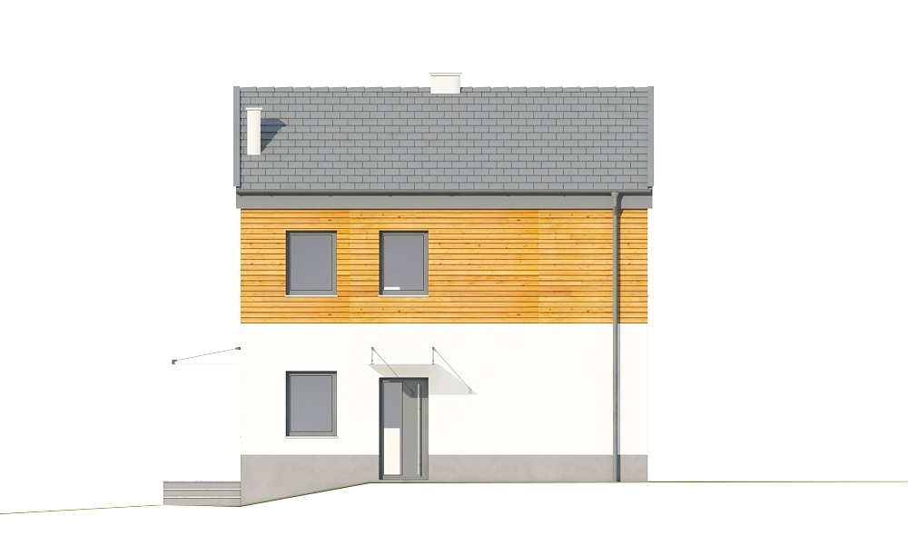 Projekt domu DM-6652 - elewacja