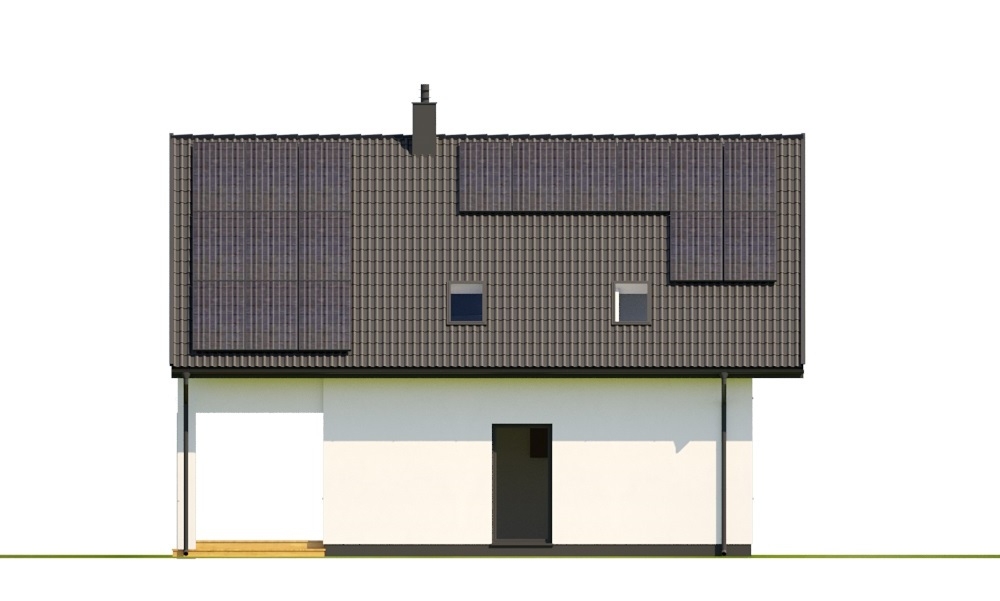 Projekt domu L-6798 - elewacja