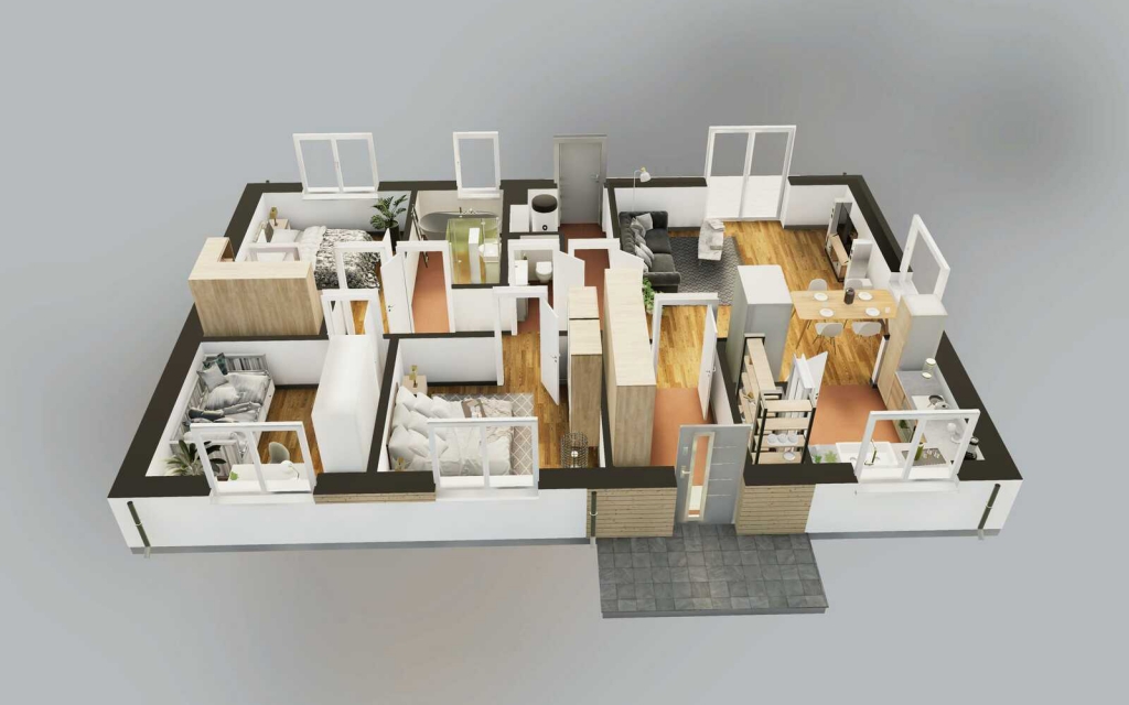 Projekt domu DM-6827 - model