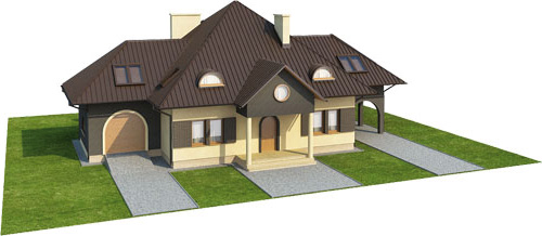 Projekt domu L-5562 - model