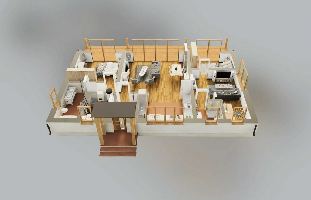 Projekt domu L-6833 - model