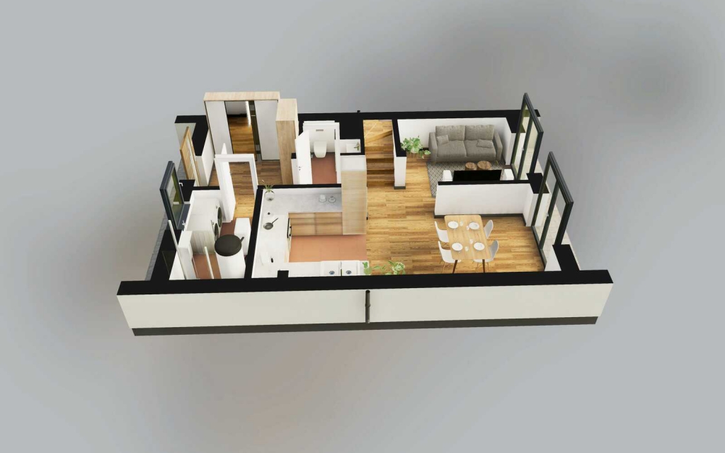 Projekt domu DM-6837 - model