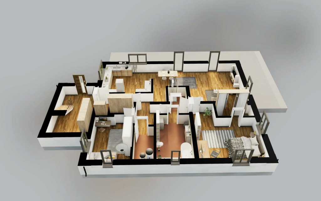 Projekt domu DM-6831 - model