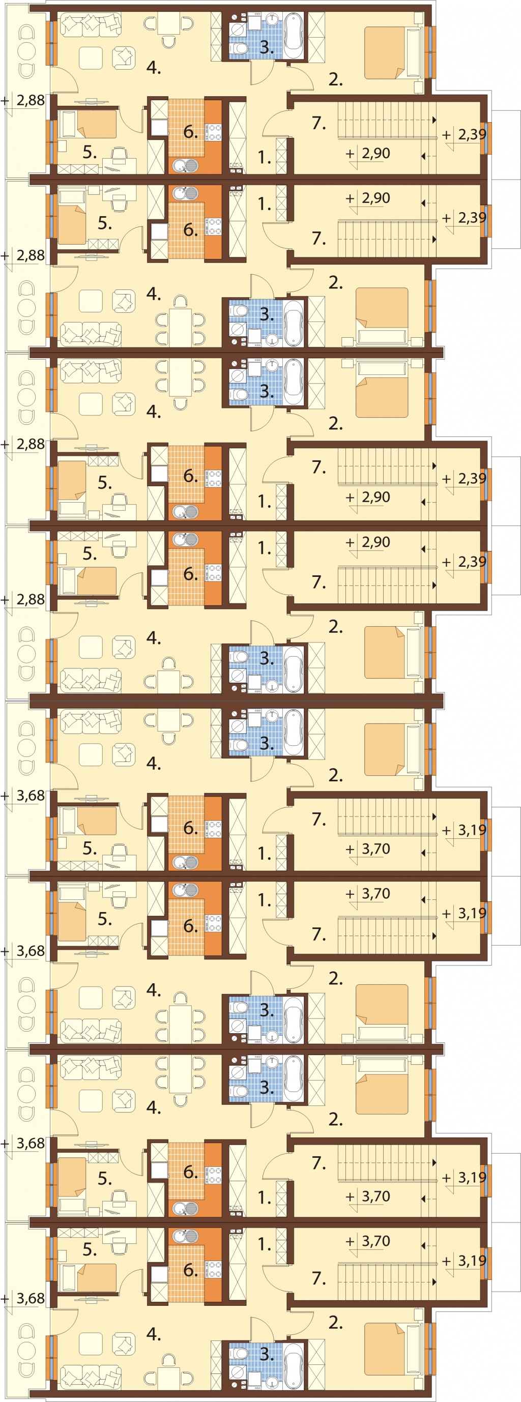 Projekt domu DM-6502B. - rzut