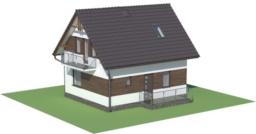 Projekt domu DM-5582 - model