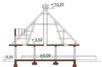 Projekt ZG-06 - przekrój