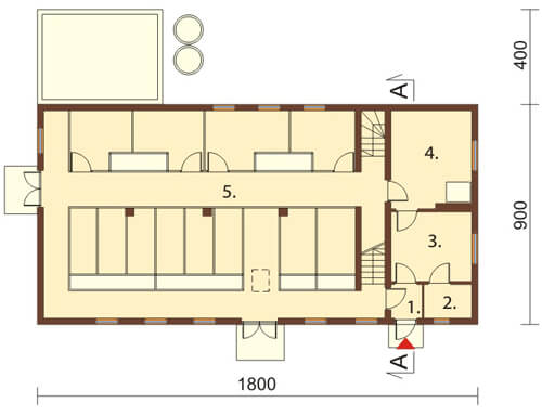 Projekt ZG-08 - rzut