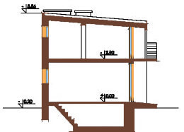 Projekt ZG-10 - przekrój