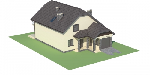 Projekt domu DM-6032 - model