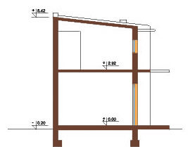 Projekt ZG-23 - przekrój