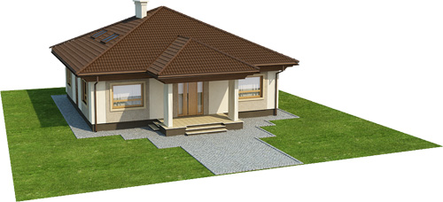 Projekt domu DM-6284 - model