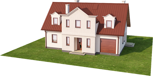 Projekt domu DM-6288 - model