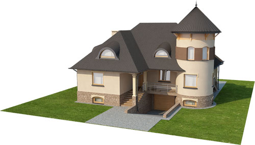 Projekt domu DM-6304 - model