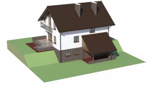 Projekt domu DM-6043 - model