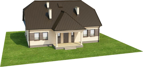 Projekt domu DM-6297 - model