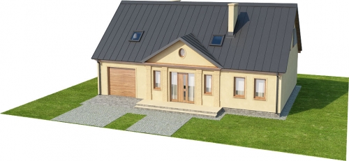 Projekt domu DM-6296 - model