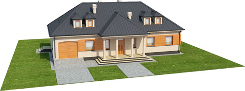 Projekt domu DM-6317 - model
