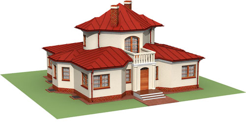 Projekt domu DM-6321 - model