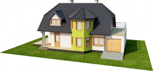 Projekt domu DM-6325 - model