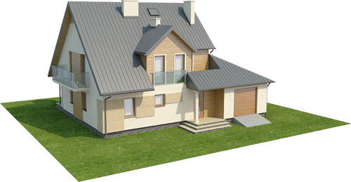 Projekt domu DM-6367 - model