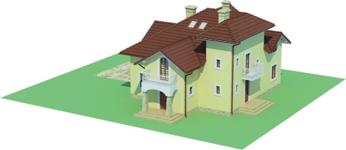 Projekt domu DM-6394 - model