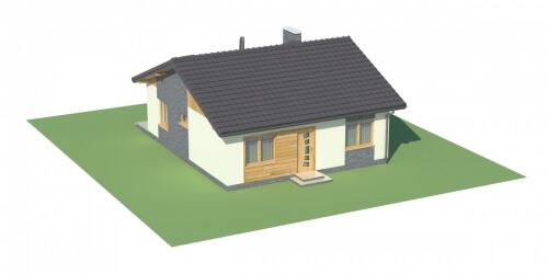 Projekt domu DM-5519 - model