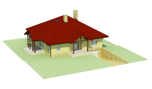 Projekt domu DM-6445 - model
