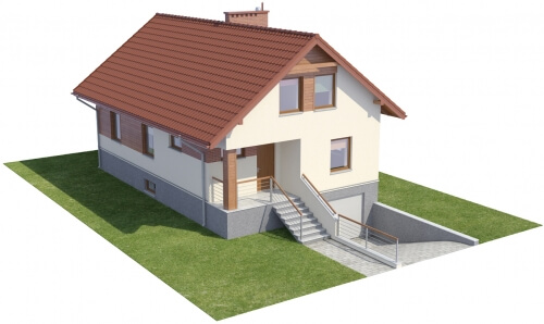 Projekt domu DM-6106 - model
