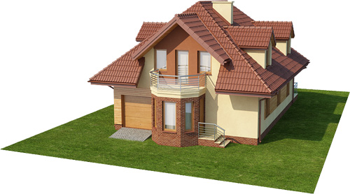 Projekt domu DM-6355 - model