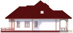 Projekt domu DM-6449 - elewacja