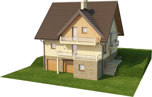 Projekt domu DM-6399 - model