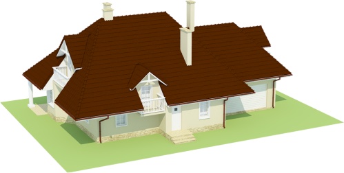 Projekt domu DM-6361 - model