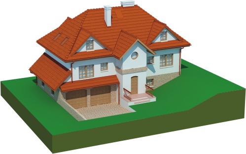 Projekt domu DM-6403 - model