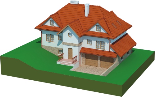 Projekt domu L-6403 - model