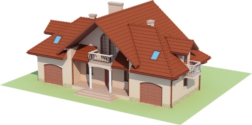 Projekt domu DM-6409 - model