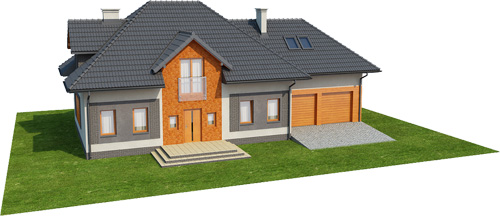 Projekt domu DM-6364 - model