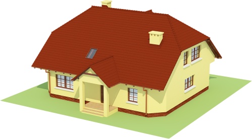 Projekt domu DM-6448 - model