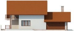 Projekt domu DM-6400 - elewacja