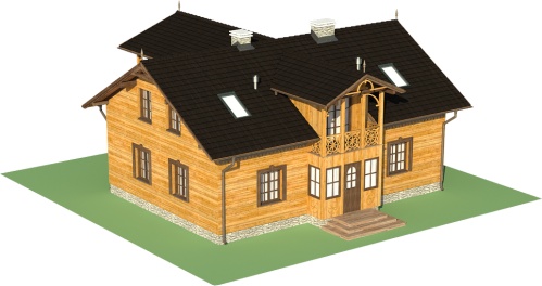 Projekt domu DM-6480 - model